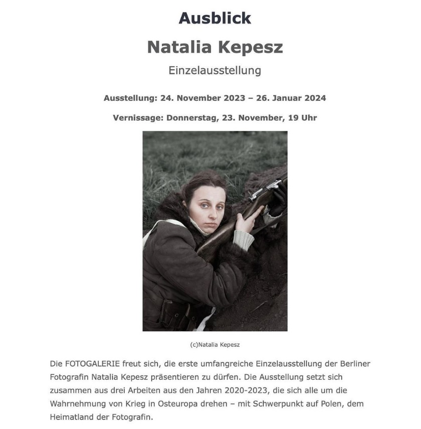 Przed wystawą: Natalia Kepesz, Berlin
